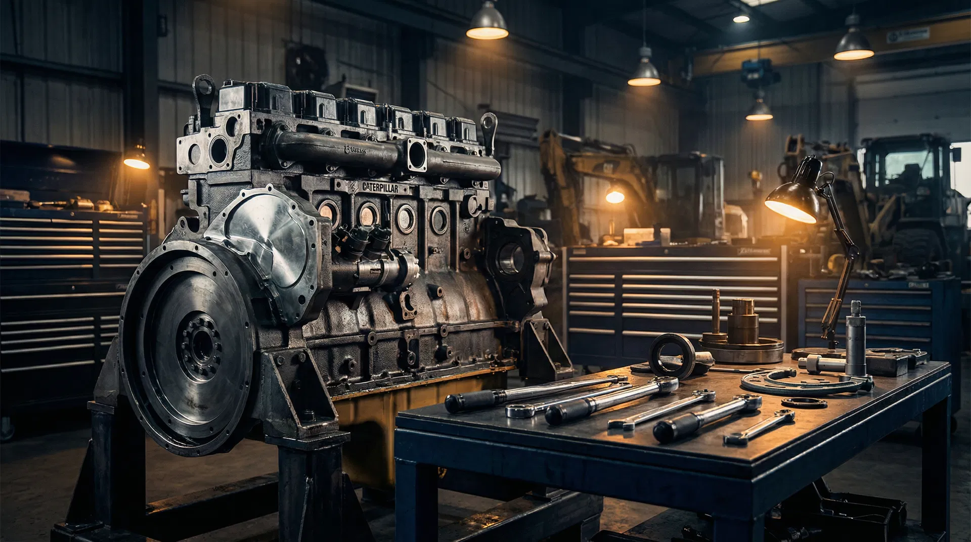 Diesel engine rebuild work at Precision Diesel